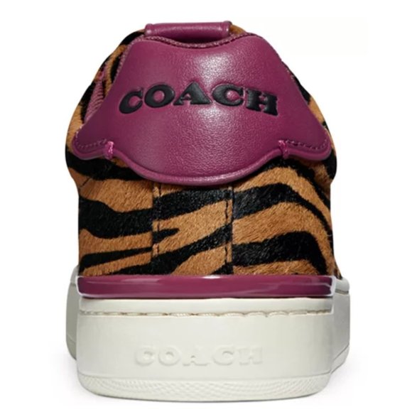 COACH "Lowline" Luxe Sneakers 7.5M Animal Print - Picture 4 of 8